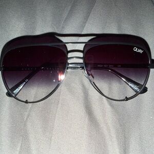 Quay Australia Black and Gray Sunglasses